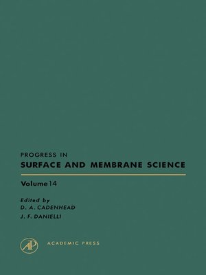 cover image of Progress in Surface and Membrane Science, Volume 14